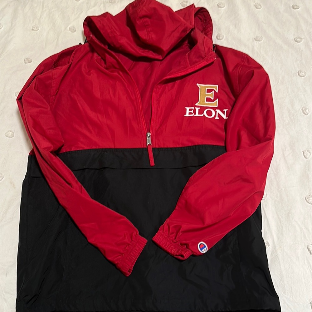 Elon University Champion Pullover Windbreaker